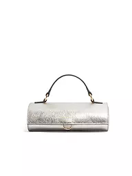 JULIA SKERGETH | Bolso de cuero - Bolso de mano plano | Plata