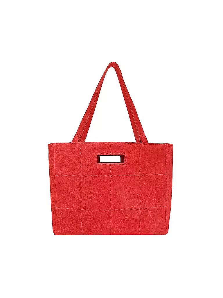 JULIA SKERGETH | Bolso de cuero - Shopper EDICIÓN LIMITADA | Rojo