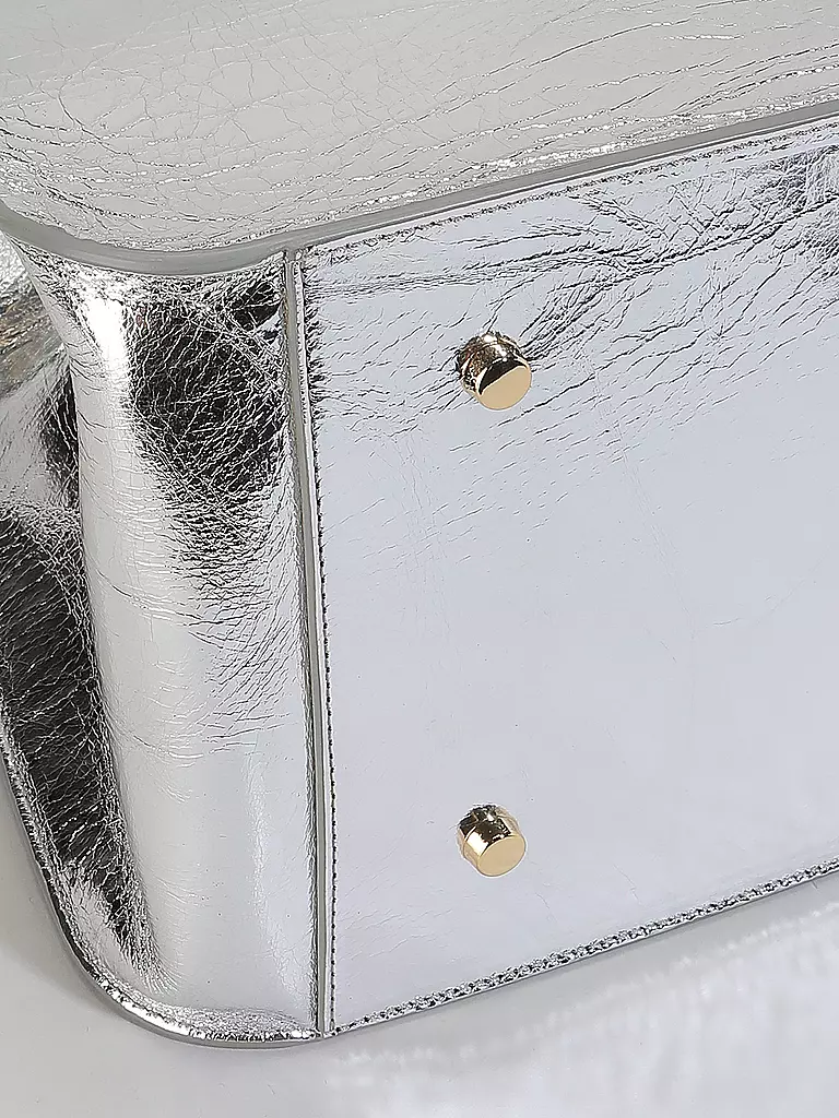 JULIA SKERGETH | Bolso de cuero - Shopper Large | Plata