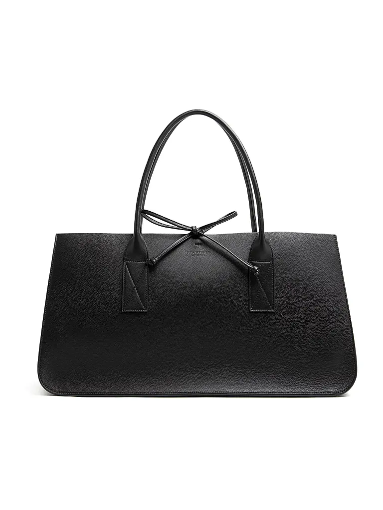 JULIA SKERGETH | Bolso de cuero TAKEAWAY BAG LARGE | Negro