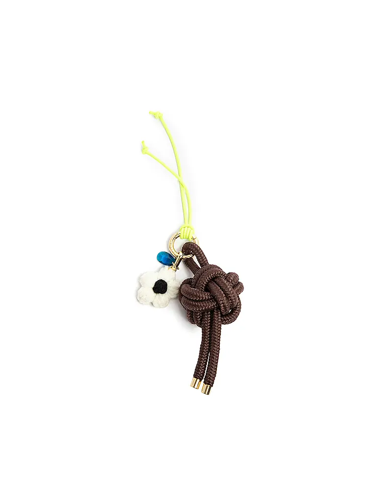 JULIA SKERGETH | Colgante THE KNOT CHARM | Marrón