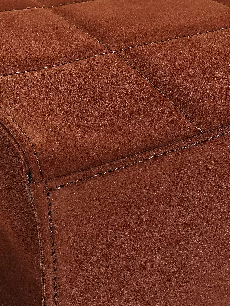 JULIA SKERGETH | Ledertasche - Umhängetasche THE QUILTED BAG SOFT SUEDE | 