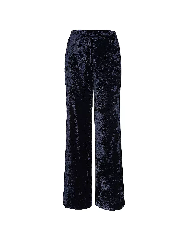 JUNE FRIDAYS | Pantalones de pana de corte ancho | Azul oscuro
