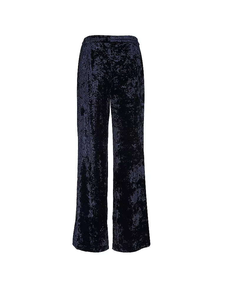 JUNE FRIDAYS | Pantalones de pana de corte ancho | Azul oscuro