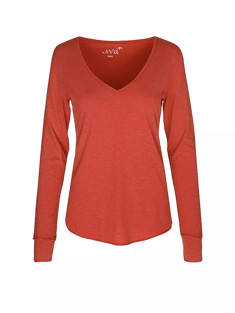 JUVIA | Camiseta Loungewear | Rojo
