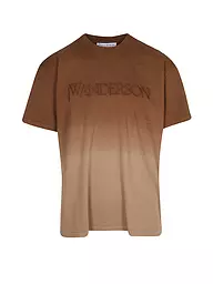 JW ANDERSON | Camiseta LOGO GRADIENT TEE | Marrón