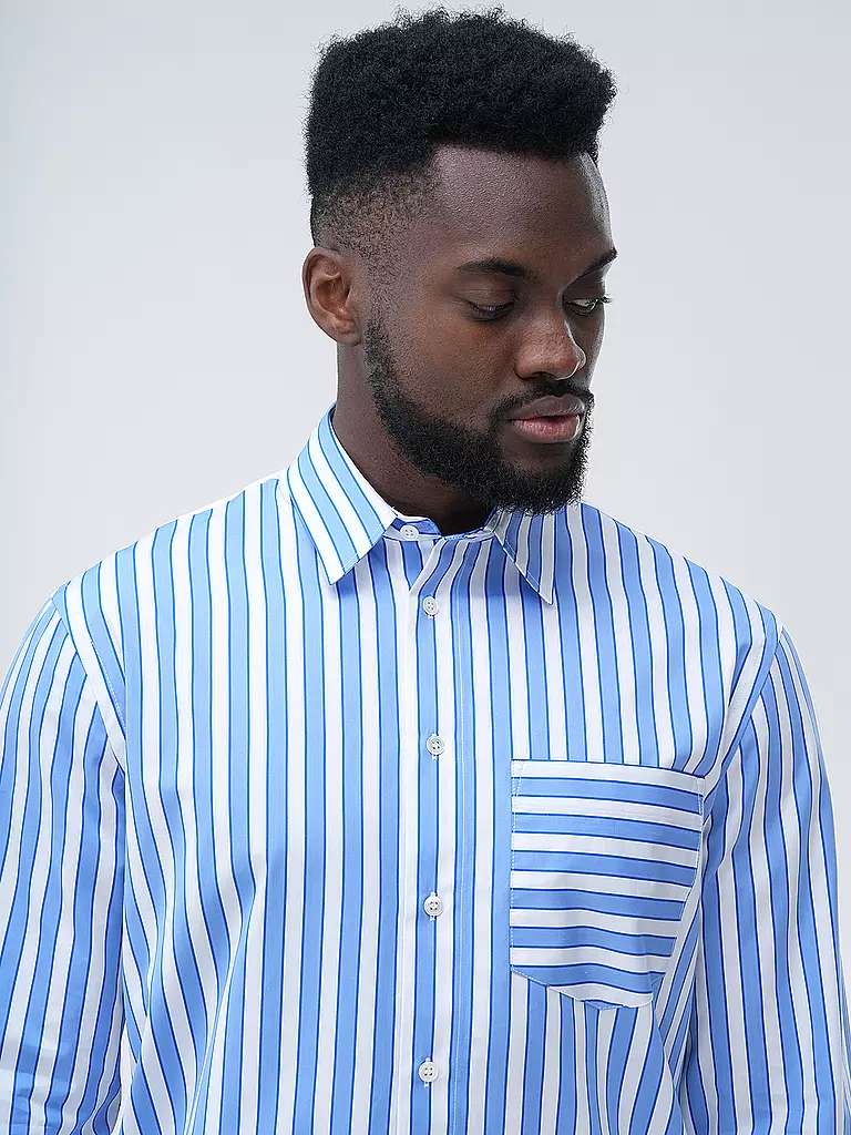JW ANDERSON | Hemd Classic Fit  | Azul