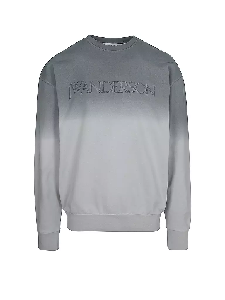 JW ANDERSON | Suéter LOGO GRADIENT SWEATER | Gris claro