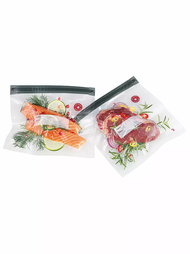 KÜCHENPROFI | Bolsas de vacío, juego de 10, 22x21 cm EASYFRESH | 