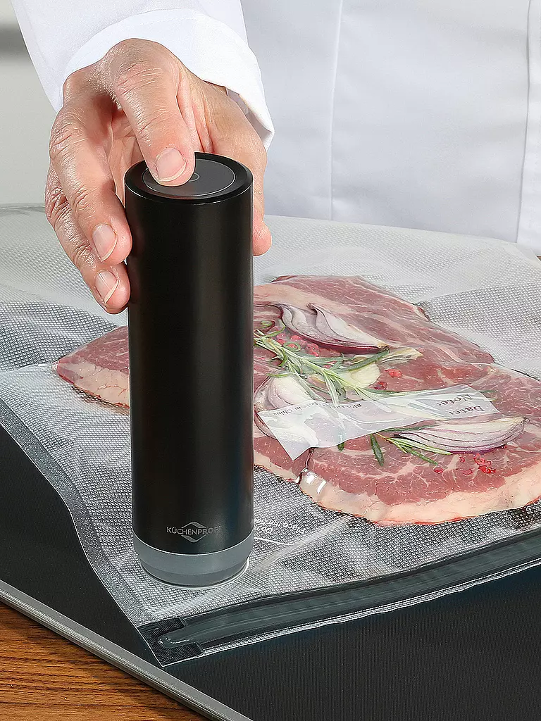 KÜCHENPROFI | Bomba de vacío EASYFRESH eléctrica Negro | 