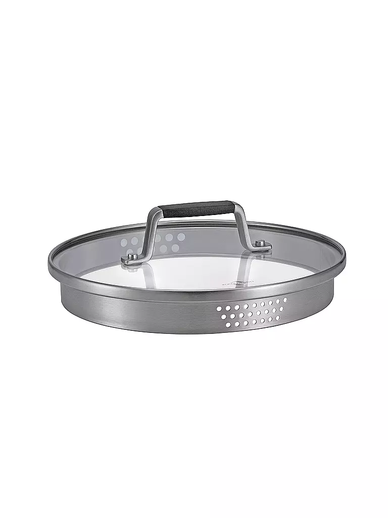 KÜCHENPROFI | Cacerola 20cm/3l BOLOGNA Acero inoxidable /Negro | 
