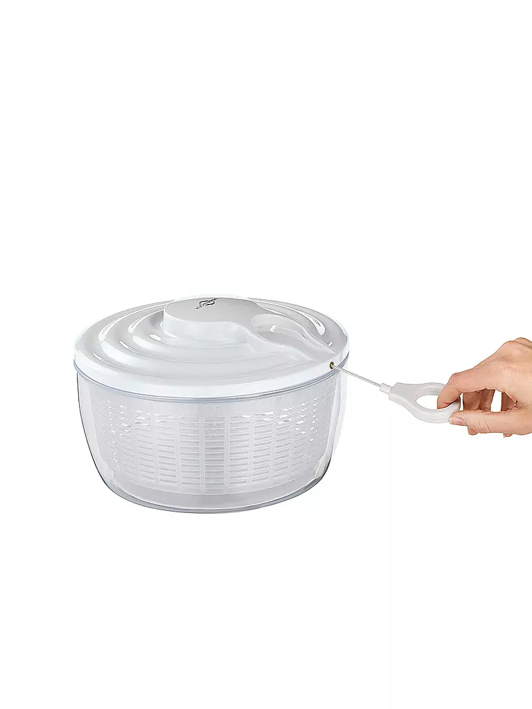 KÜCHENPROFI | Centrifugadora WAVE 24cm plástico / blanco | weiss