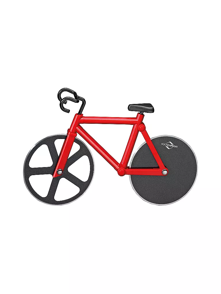 KÜCHENPROFI | Cortador de pizza BIKE Rojo/Negro | 