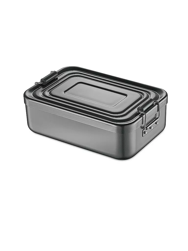 KÜCHENPROFI | Fiambrera - Lunchbox pequeña 18x12cm (Antracita) | Gris