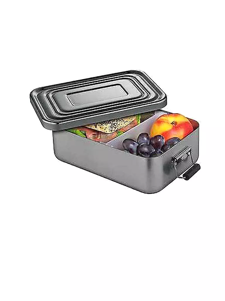 KÜCHENPROFI | Fiambrera - Lunchbox pequeña 18x12cm (Antracita) | Gris