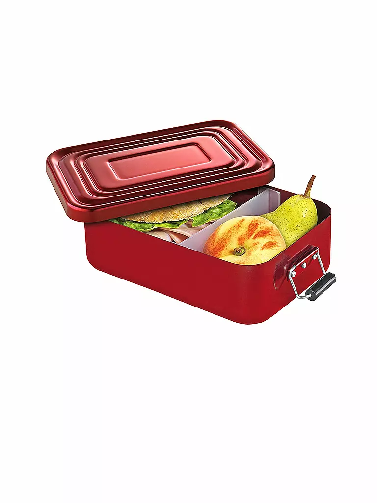 KÜCHENPROFI | Fiambrera - Lunchbox pequeña 18x12cm (Rojo) | Rojo