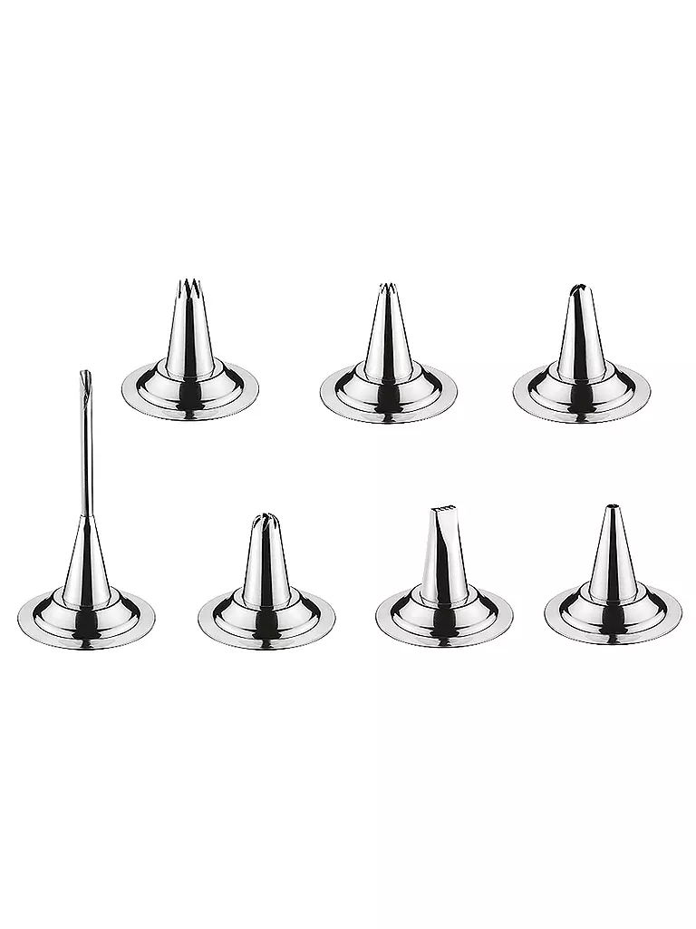 KÜCHENPROFI | Jeringa para decoración profesional | Plata