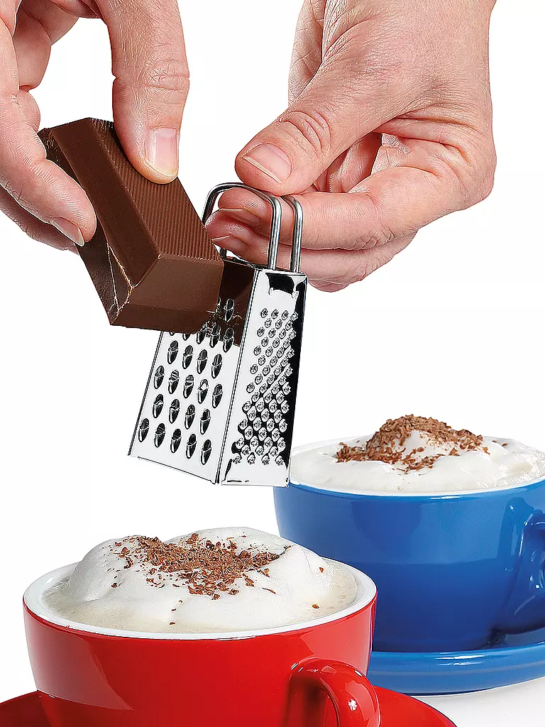 KÜCHENPROFI | Mini rallador cuadrado de 8 cm de acero inoxidable | silber
