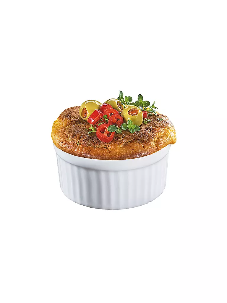 KÜCHENPROFI | Molde para ragú Classic BURGUND 9cm | Blanco