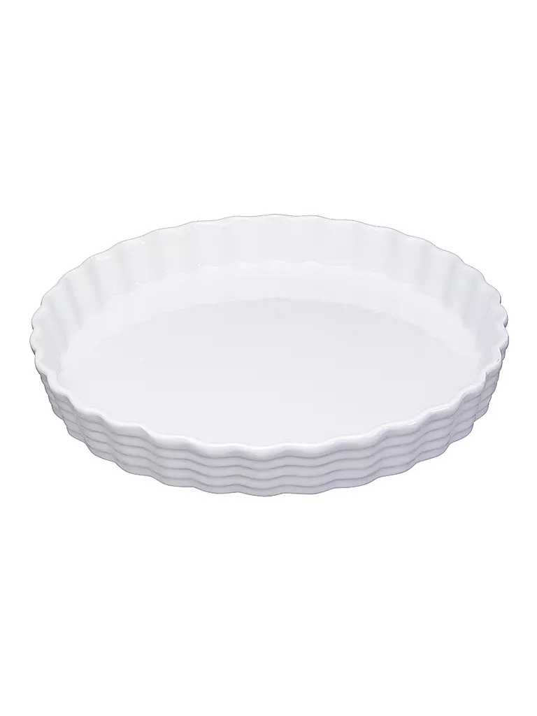KÜCHENPROFI | Molde para tarta BURGUND 24cm | Blanco