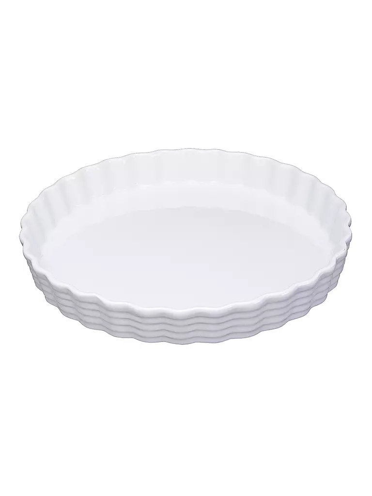 KÜCHENPROFI | Molde para tarta BURGUND 30cm | Blanco