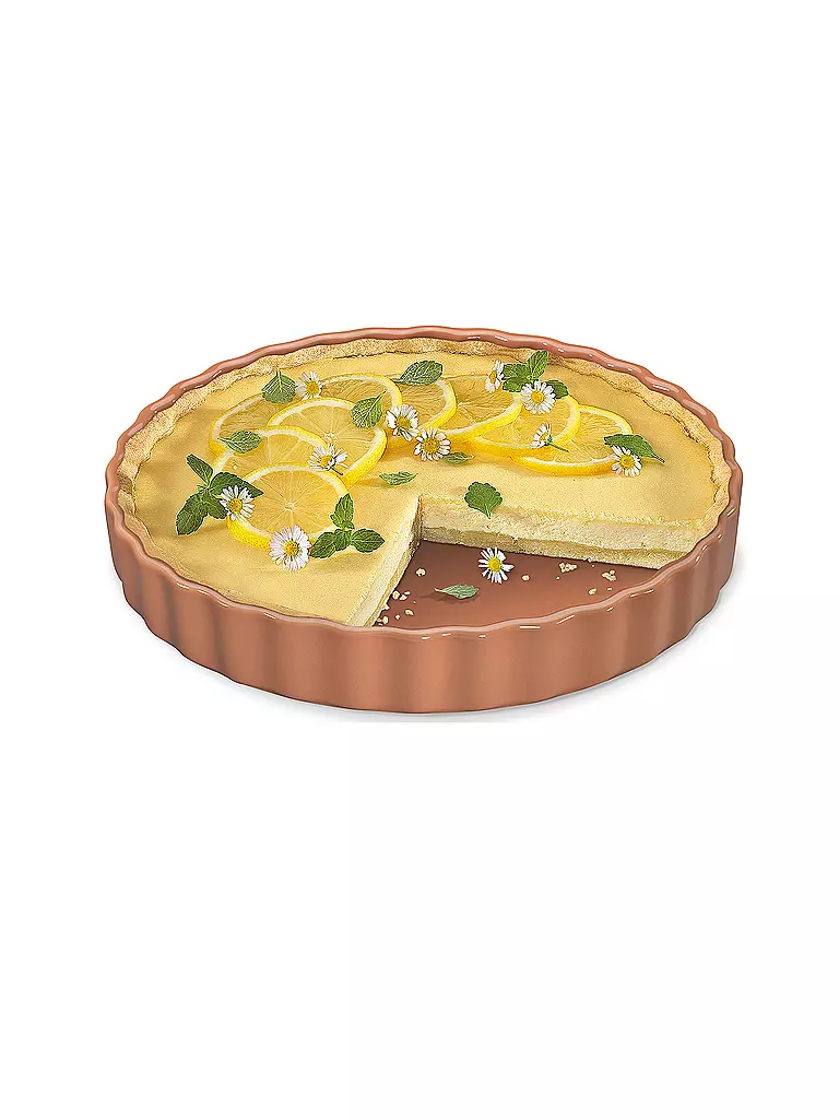 KÜCHENPROFI | Molde para tarta PORTO 28cm/1,5l Coral | Coral