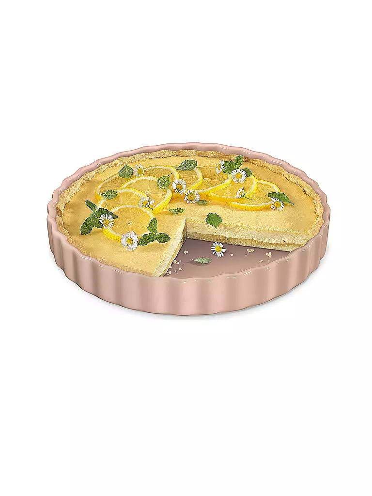 KÜCHENPROFI | Molde para tarta PORTO 28cm/1,5l Rosa | Rosa
