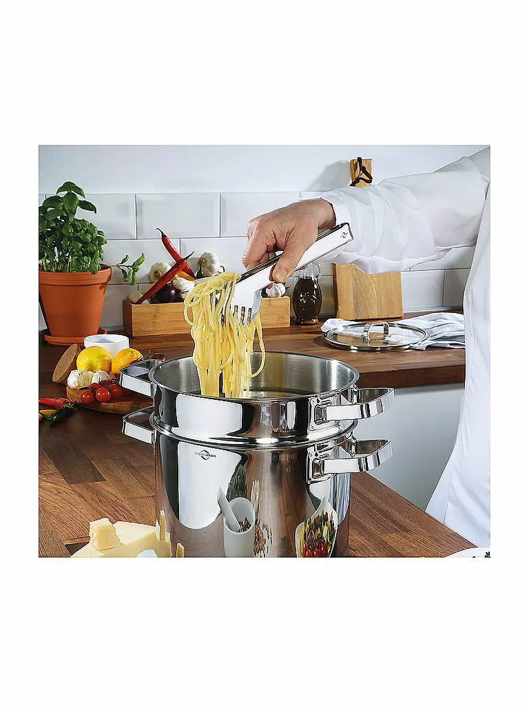 KÜCHENPROFI | Pinza para pasta BRASSERIE 24cm acero inoxidable | silber