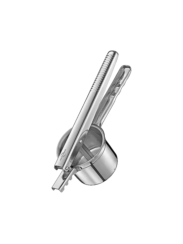 KÜCHENPROFI | Prensa de patatas TRIO de acero inoxidable | silber