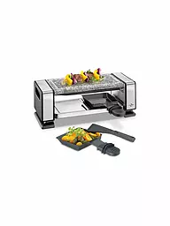 KÜCHENPROFI | Raclette VISTA2 (Acero inoxidable/Mármol) | Plata