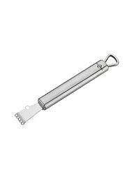 KÜCHENPROFI | Rallador de limón PARMA 17,5cm acero inoxidable | Plata