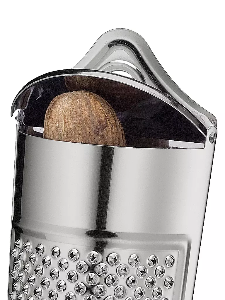 KÜCHENPROFI | Rallador de nuez moscada CLASSIC de acero inoxidable | silber
