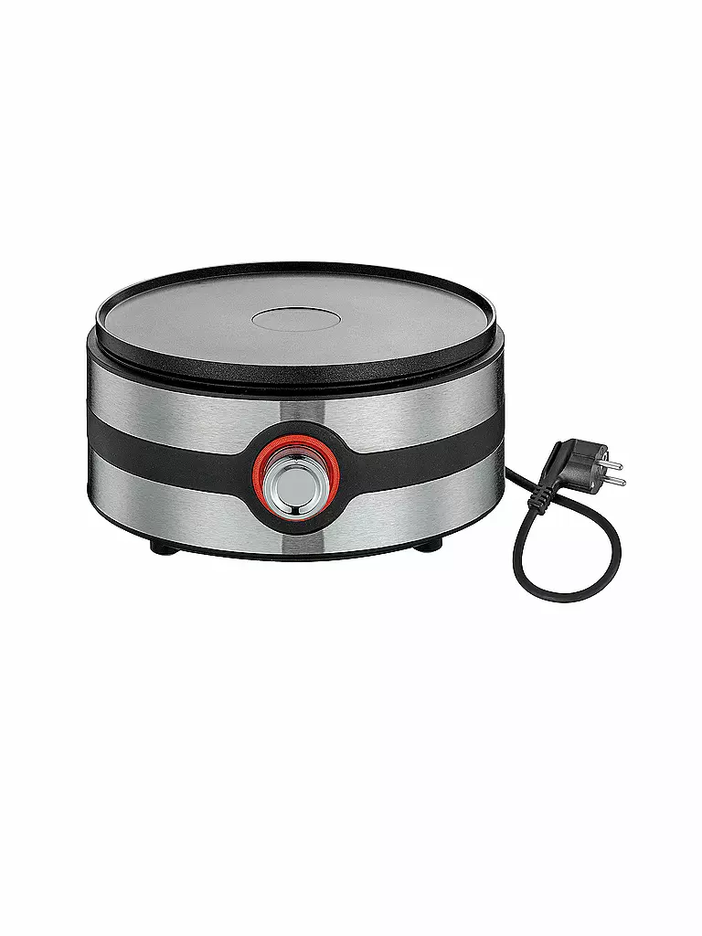 KÜCHENPROFI | Set de fondue BASEL eléctrico de acero inoxidable | Plata
