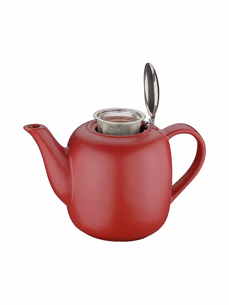 KÜCHENPROFI | Tetera LONDON 1,5l Cerámica/Rojo | rot