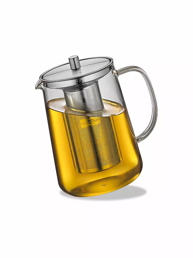 KÜCHENPROFI | Teteras 1,2l ASSAM Vidrio/Acero inoxidable | 