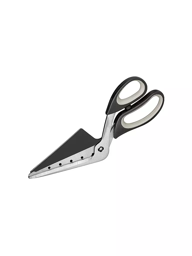 KÜCHENPROFI | Tijeras para pizza de 27 cm de acero inoxidable / negro | silber