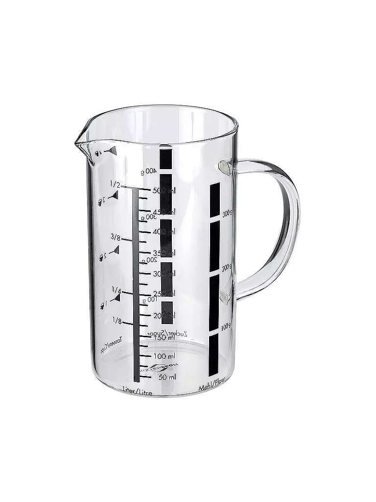 KÜCHENPROFI | Vaso medidor con asa de 1 l | Transparente