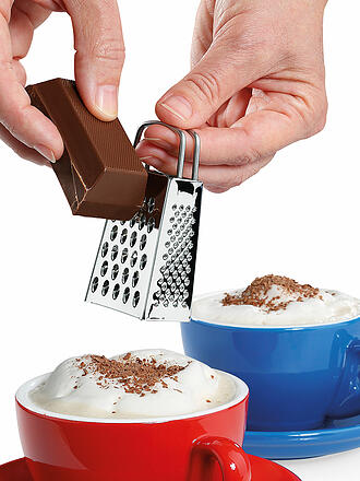 KÜCHENPROFI | Mini rallador cuadrado de 8 cm de acero inoxidable