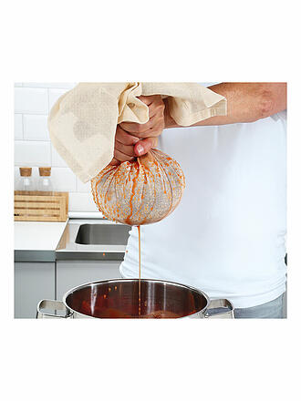 KÜCHENPROFI | Paño para colar 80x65cm algodón / natural