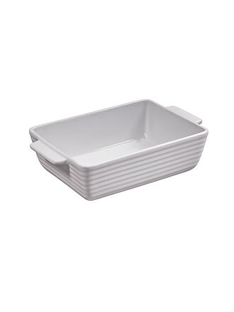 KÜCHENPROFI | Fuente para gratinar BURGUND rectangular 17cm/0,75 l Blanco
