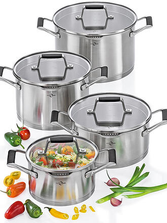 KÜCHENPROFI | Juego de ollas de 4 piezas BOLOGNA