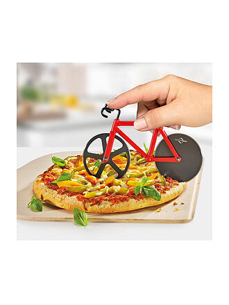 KÜCHENPROFI | Cortador de pizza BIKE Rojo/Negro