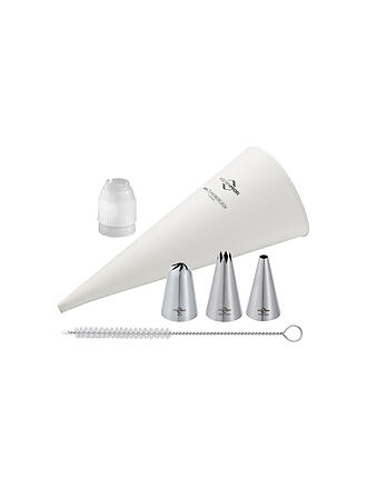 KÜCHENPROFI | Set de boquillas BAKE de 6 piezas. Nylon / Acero inoxidable