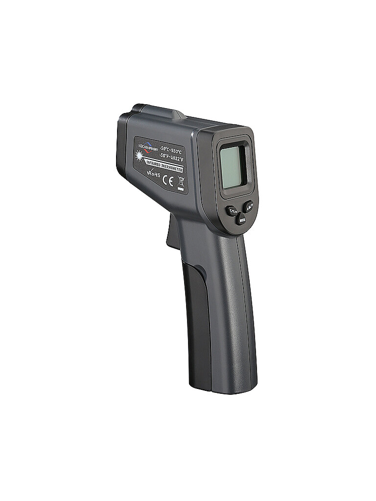 Küchenprofi Termómetro infrarrojo -50-550C negro