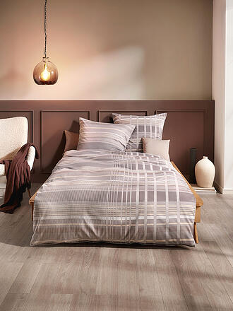 KAEPPEL | Ropa de cama de franela 70x90cm/140x200cm JARIN Nougat