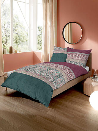 KAEPPEL | Ropa de cama de franela PRIMAVERA 70x90cm/140x200cm Baya