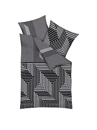 KAEPPEL | Ropa de cama de franela 70x90cm/140x200cm ESCAPE Gold | Negro