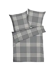 KAEPPEL | Ropa de cama de franela 70x90cm/140x200cm PURE Antracita | Gris