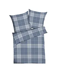 KAEPPEL | Ropa de cama de franela 70x90cm/140x200cm PURE Antracita | Azul oscuro