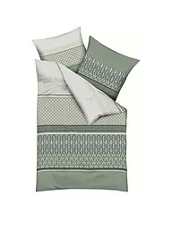 KAEPPEL | Ropa de cama de franela 70x90cm/140x200cm VALENCIA Jade | Verde claro